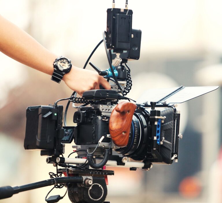 Advanced cinematograph setup displaying challenges in cinema applications