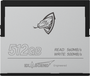 Exascend Archon CFast 512GB card