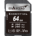 Image depicting Exascend's Essential SD card (UHS-II, V90) 64 GB.