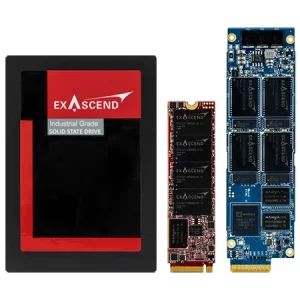 Exascend's PI4 series SSDs in U.2, M.2 and E1.S form factors