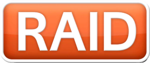 Logo of RAID, an authorized Exascend distributor