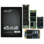 Exascend’s automotive-grade SATA-III storage SA3 series available in the M.2, mSATA and 2.5″ form factors.