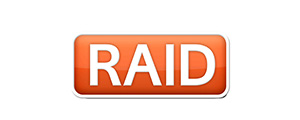 Logo of RAID, an authorized Exascend distributor